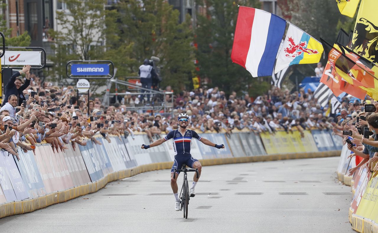 Belgisch wielerfeest met een Franse winnaar: Julian Alaphilippe 
