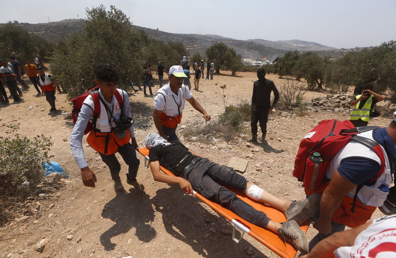 270 Palestijnse demonstranten gewond bij confrontaties met Israëlisch leger 