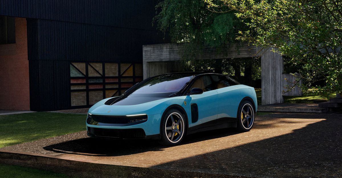 De lelijkste auto ooit? Dat is de elektrische Ferrari helemaal niet – maar een raar ding is het zeker