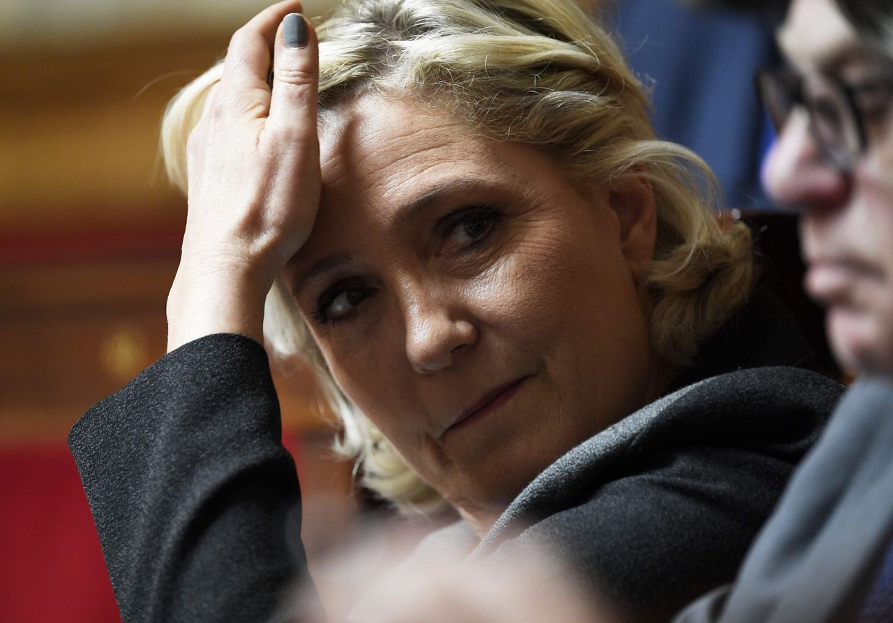 Rechter kort 2 miljoen subsidie partij Le Pen 