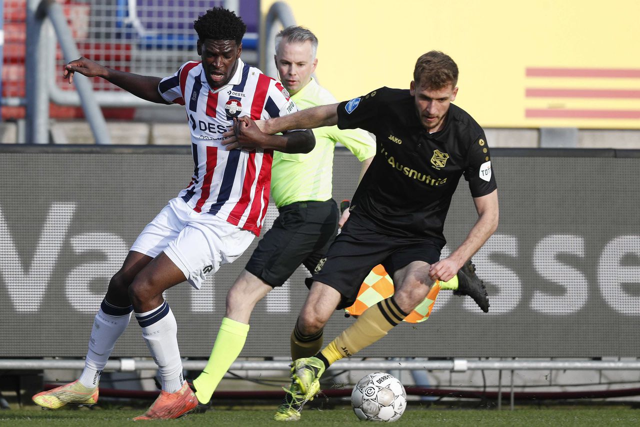 Willem II kan omhoog kijken na zege op sc Heerenveen (3-1) 