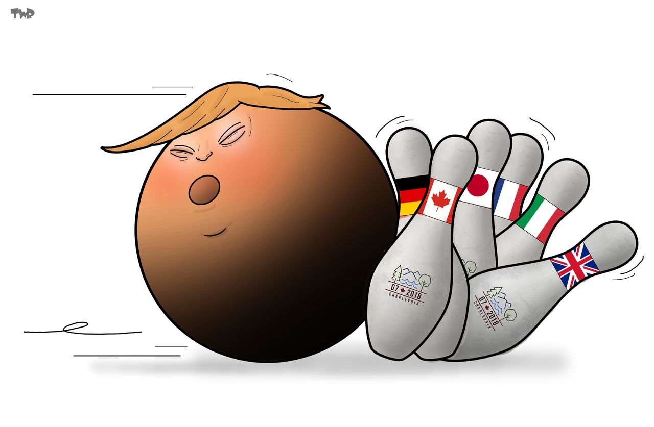 Wereldpers over mislukte G7-top 