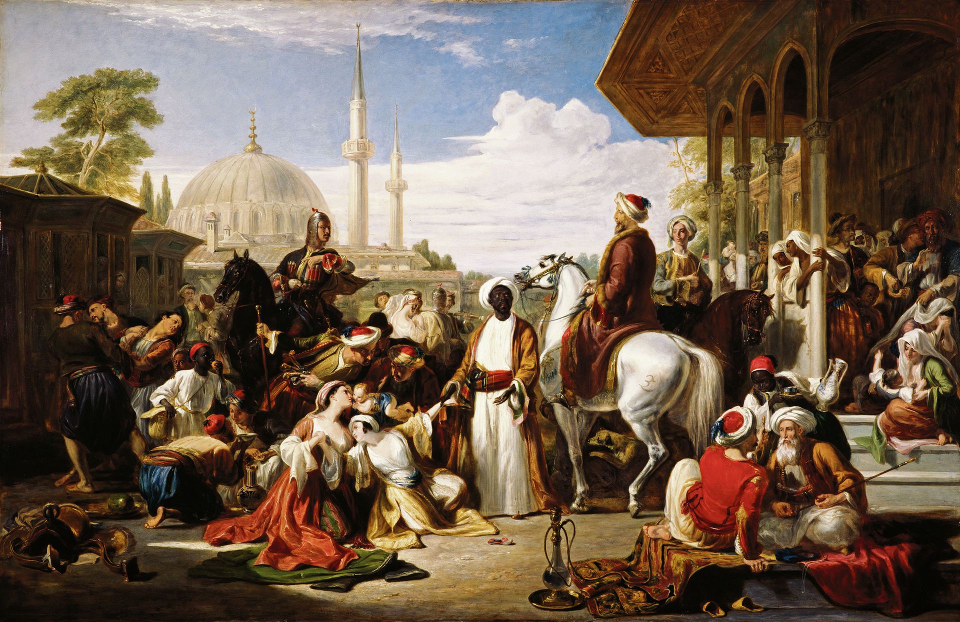 Восток 18 веке. Невольничьи рынки в Османской империи. Османская Империя 1461. Невольничий рынок в Стамбуле при Сулеймане.