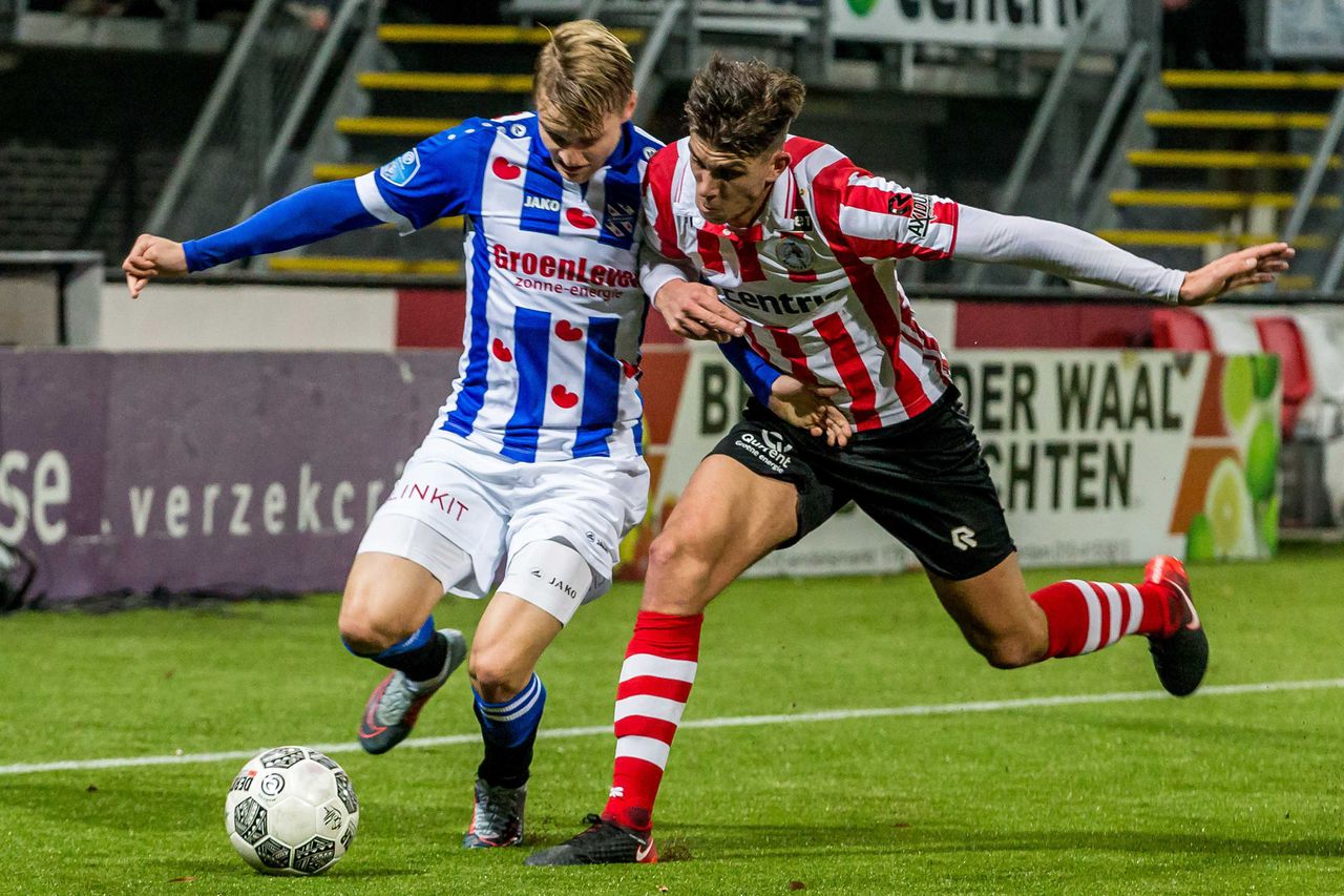 Sparta en Heerenveen spelen gelijk in eredivisie - NRC