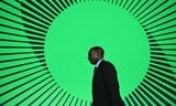De Keniaanse president William Ruto tijdens zijn bezoek aan Washington, bij een lezing voor de Amerikaanse Kamer van Koophandel, 24 mei.  