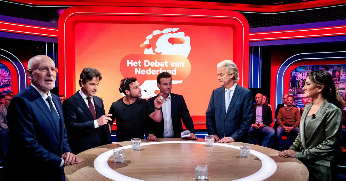 Lezers liveblog niet heel blij met debatleider Wilfred Genee