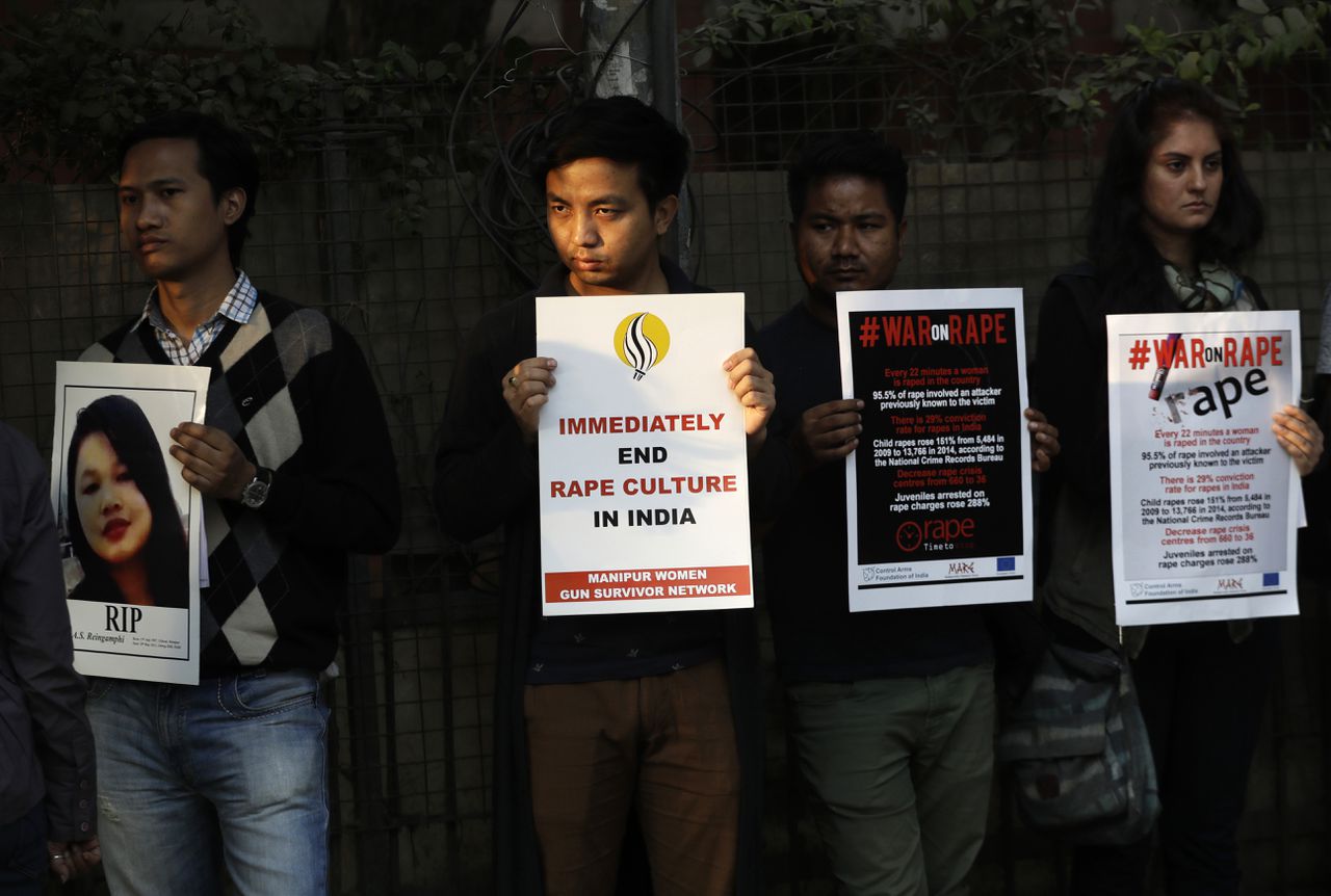 Hof India handhaaft doodstraf vier daders groepsverkrachting 