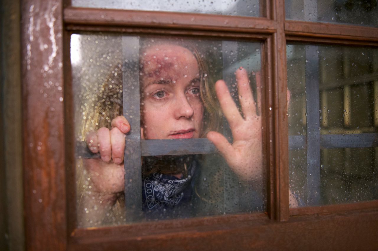 Kerry Condon als Katie, slachtoffer van een psychopaat in ‘Bad Samaritan’.