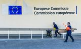 Het Berlaymont-gebouw aan de Wetstraat in Brussel, zetel van de Europese Commissie.