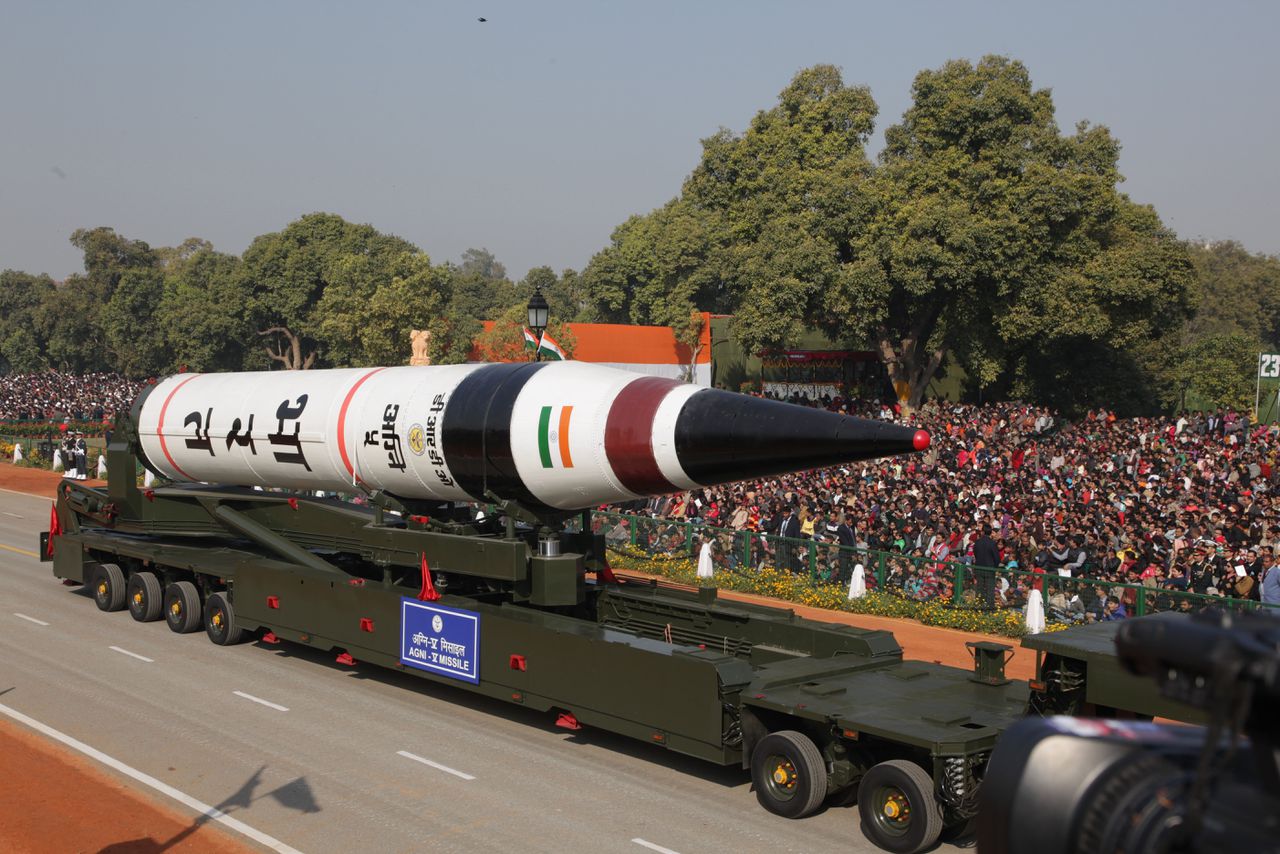 India is trots op zelf ontwikkelde raket met meerdere kernkoppen 