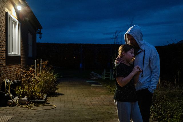 Oleski Ivasyk (vader) en Kristina Ivasyk (oudste dochter).