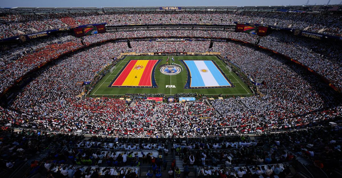 WK-finale tussen Argentinië en Spanje is begonnen