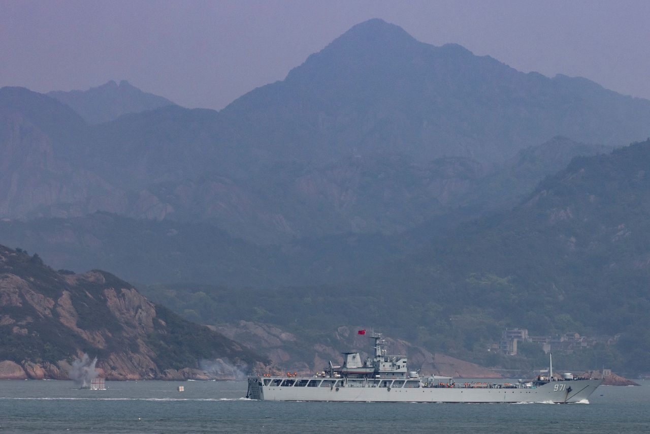 China voert grote militaire oefening uit in reactie op VS-bezoek Taiwanese president 