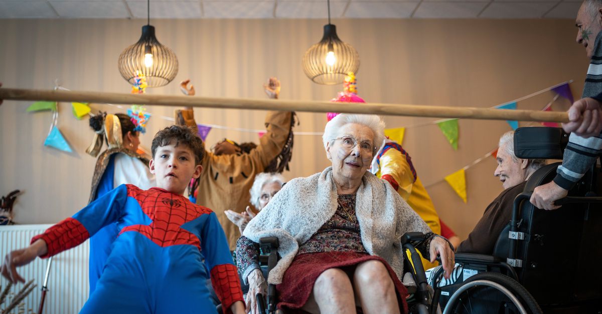 Lonely and damaged elderly children in one house?  They think of Belgium