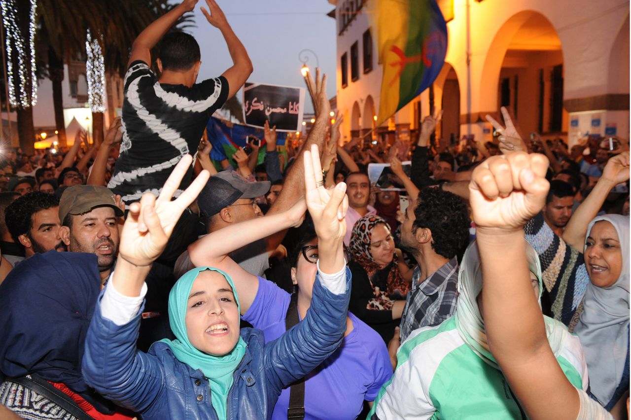 ‘Europese Marokkanen steunen onze strijd’, zegt de protestleider van de Rif 