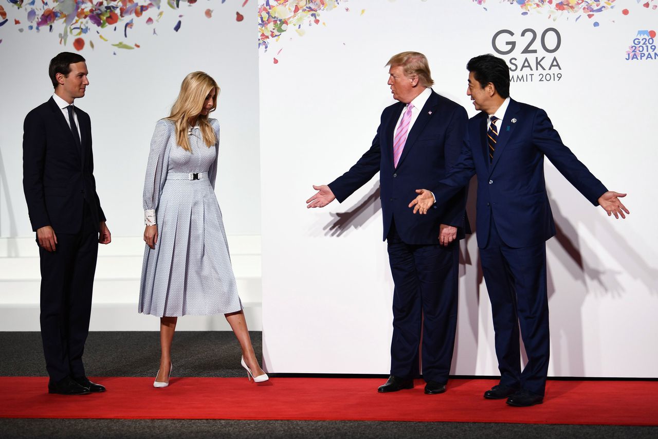 Wat deed Ivanka Trump  bij de G20? 