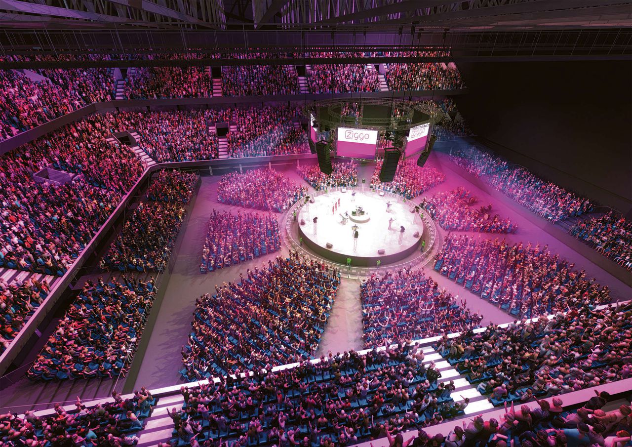 Ziggo Dome wil 17.000 bezoekers intimiteit bieden - NRC