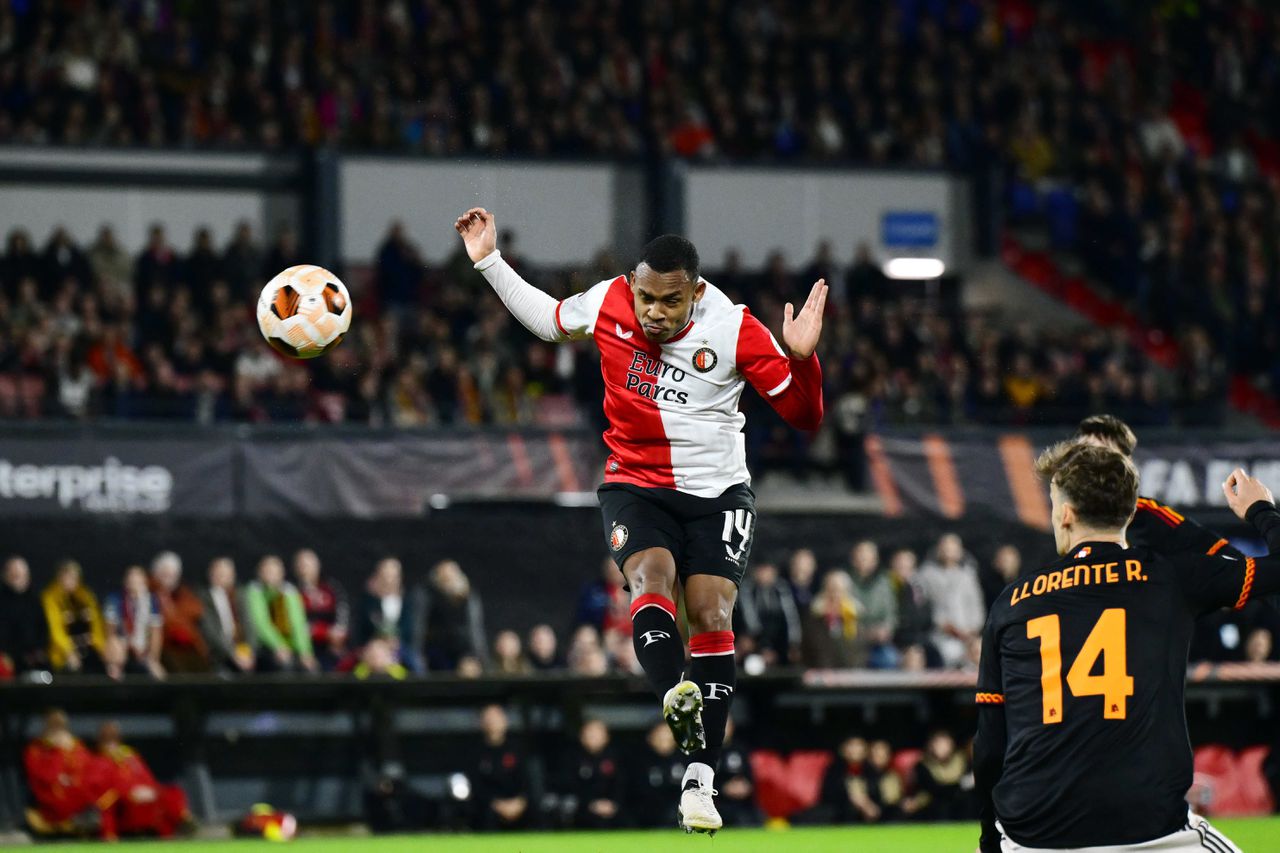 Verzwakt Feyenoord houdt goed stand tegen klasserijk AS Roma 