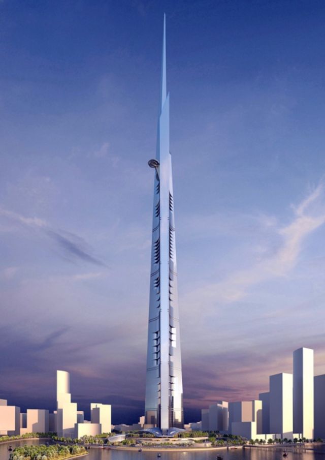 Het ontwerp van het hoogste gebouw ter wereld.