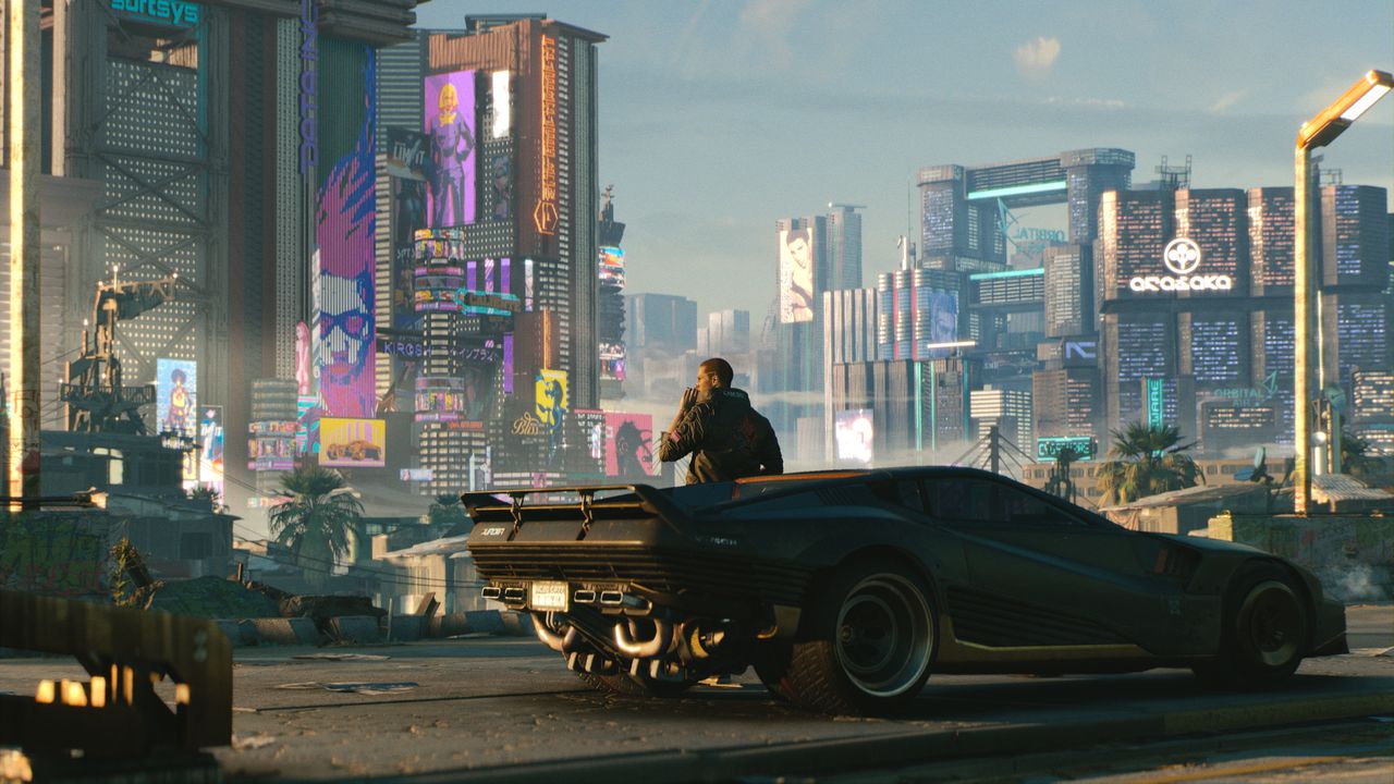 In 'Cyberpunk 2077' speel je de huurling V, die verwikkelt raakt in de criminele praktijken van Night City.