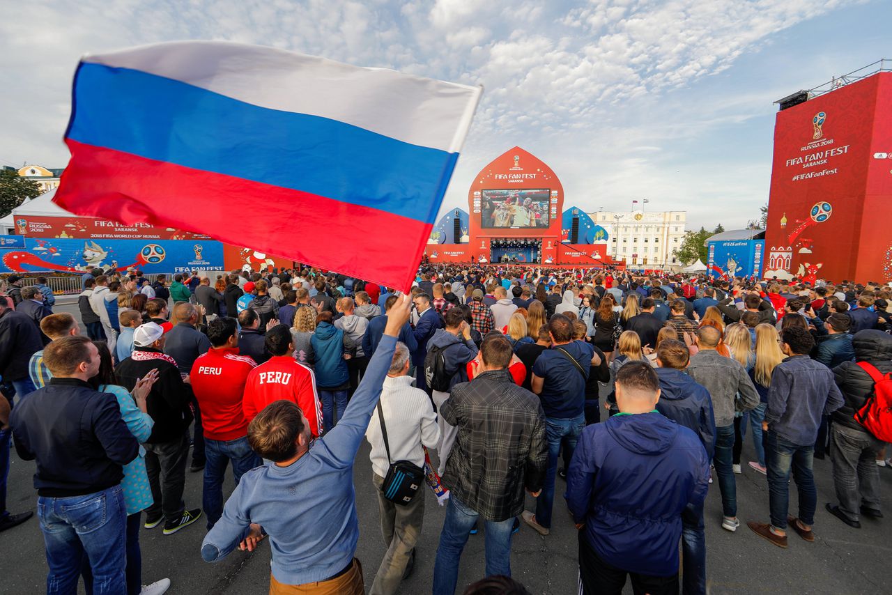 Voetbalfeest, diep  in het hart van autoritair Rusland 