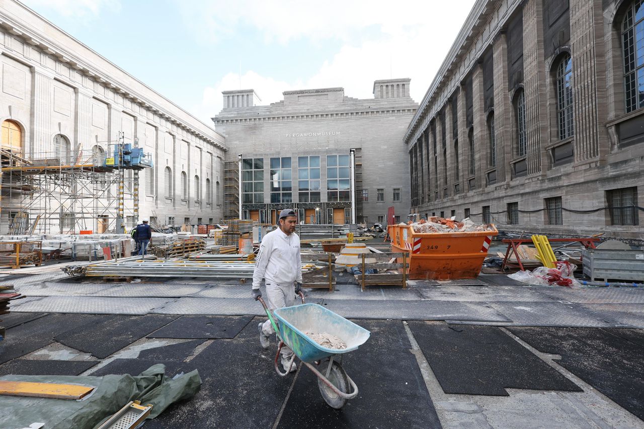 Pergamonmuseum Berlijn zeker vier jaar dicht na restauratie-debacle 