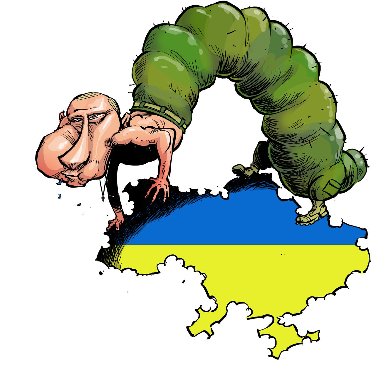 Russische blokkade bij Krim vraagt om sancties 