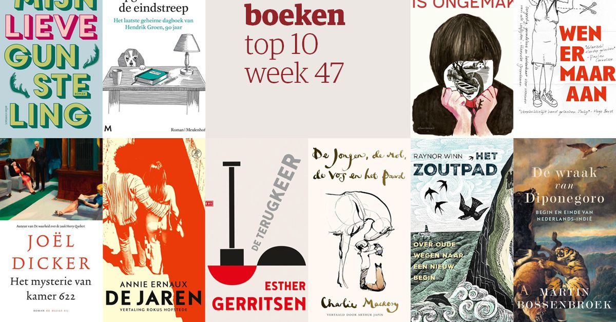 De Tien Bestverkochte Boeken Van Week 47 Nrc