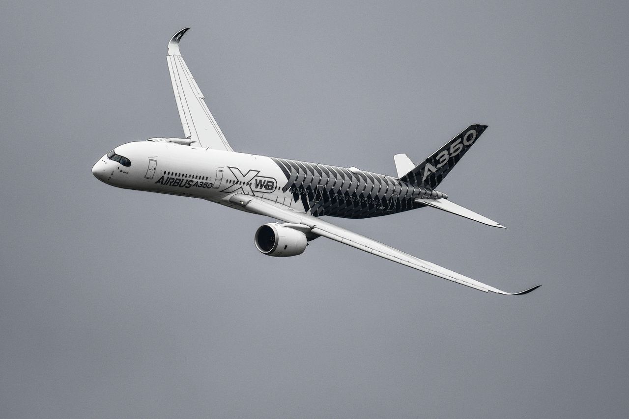 Verf op vleugels A350 wordt hoofdpijndossier Airbus 