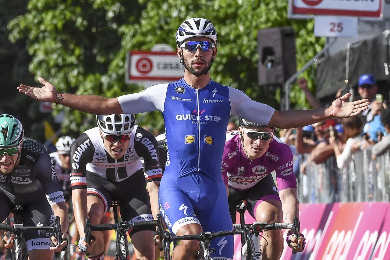 Gaviria zegeviert voor tweede keer in de Giro 