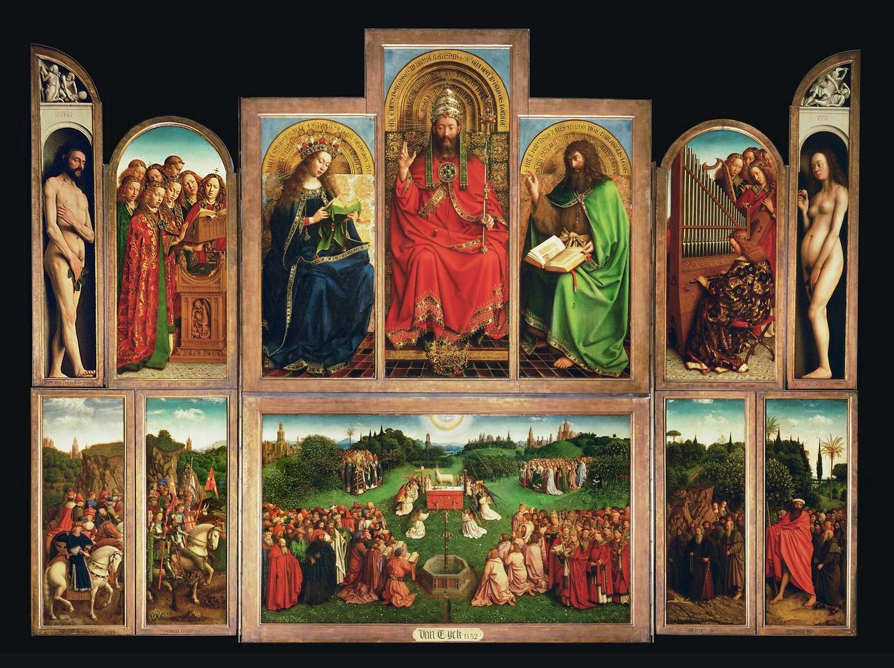 En weer hoopt België dat de gestolen Van Eyk gevonden wordt - NRC