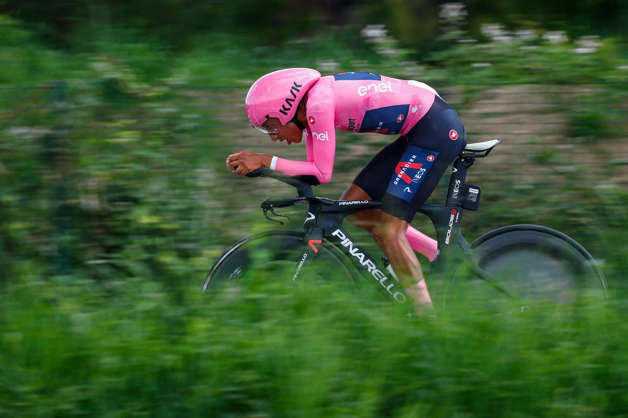 In de afsluitende tijdrit kwam de eindzege van de Colombiaan Egan Bernal in de Ronde van Italië geen moment meer in gevaar.