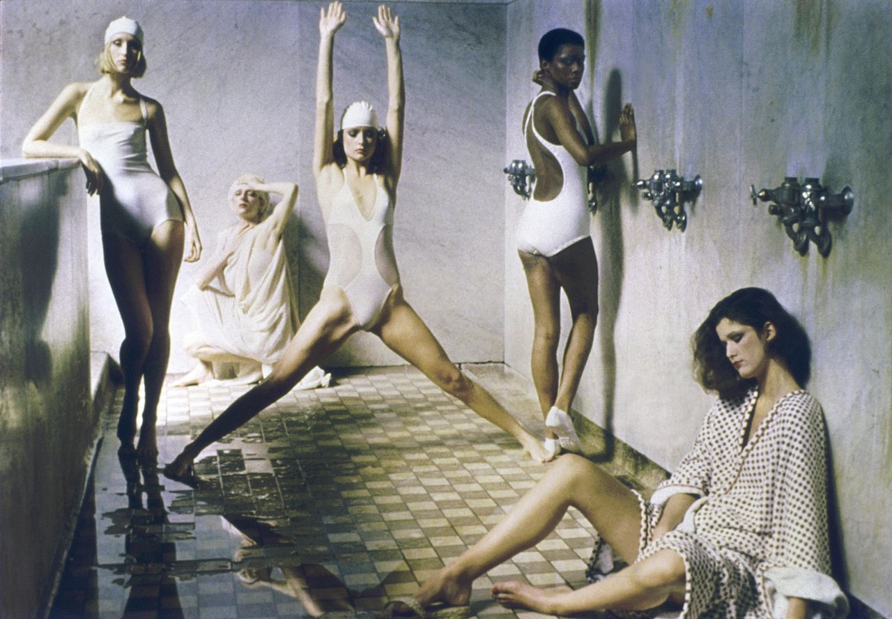 Women in Bathhouse, 1975