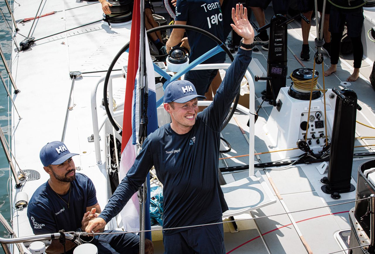 Aan boord bij het Nederlandse Team JaJo tijdens de Ocean Race: ‘Doen we iets verkeerd?’ 