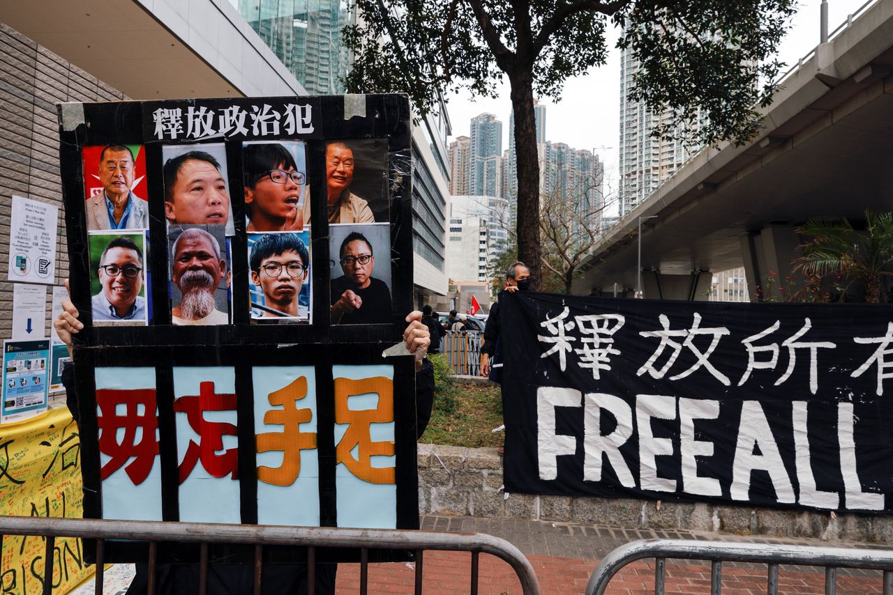 VS veroordelen arrestatie 47 activisten Hongkong 