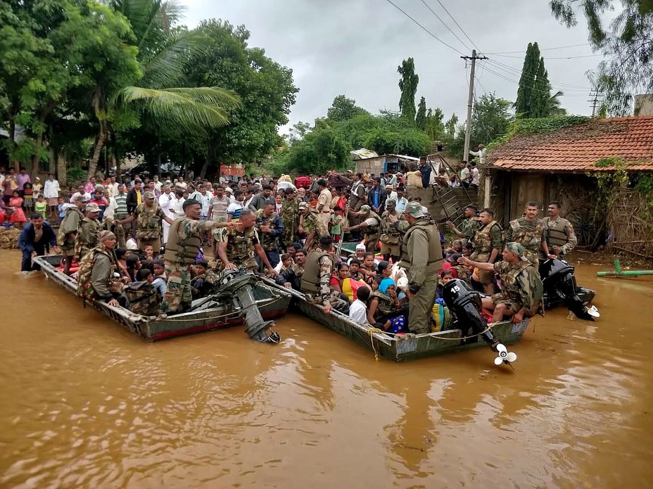Tientallen doden door overstromingen Zuid-India 