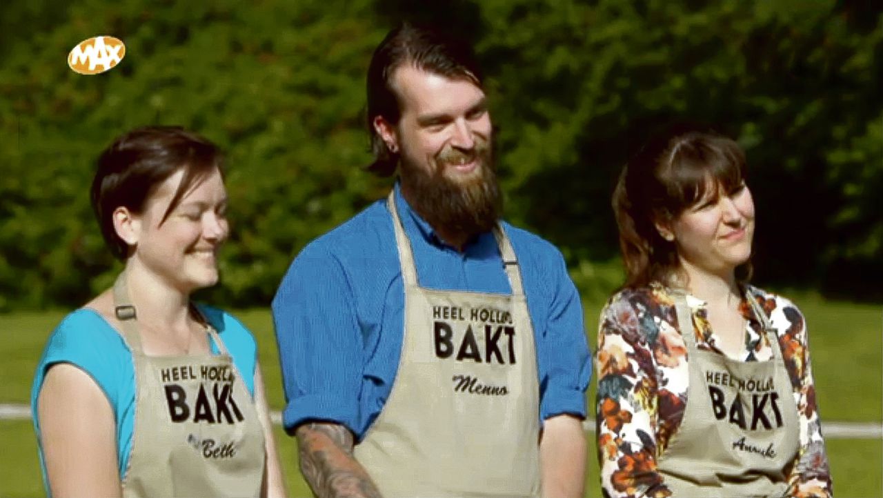 Beth, Menno, Anouk in ‘Heel Holland Bakt’ (MAX)
