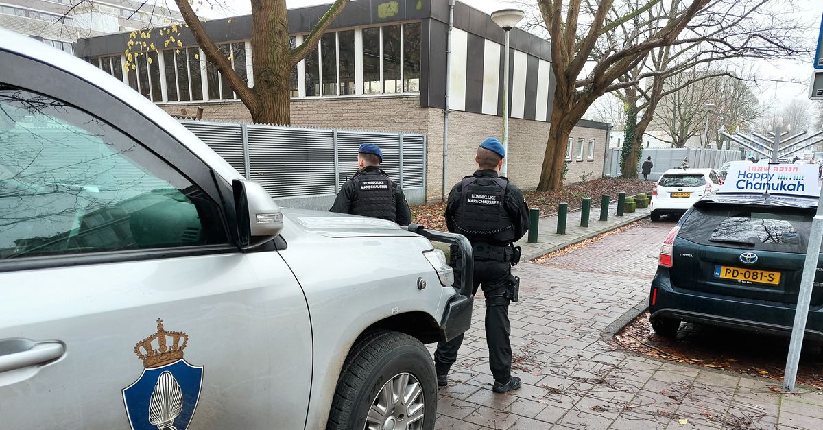 Explosie bij Joodse school in Amsterdam