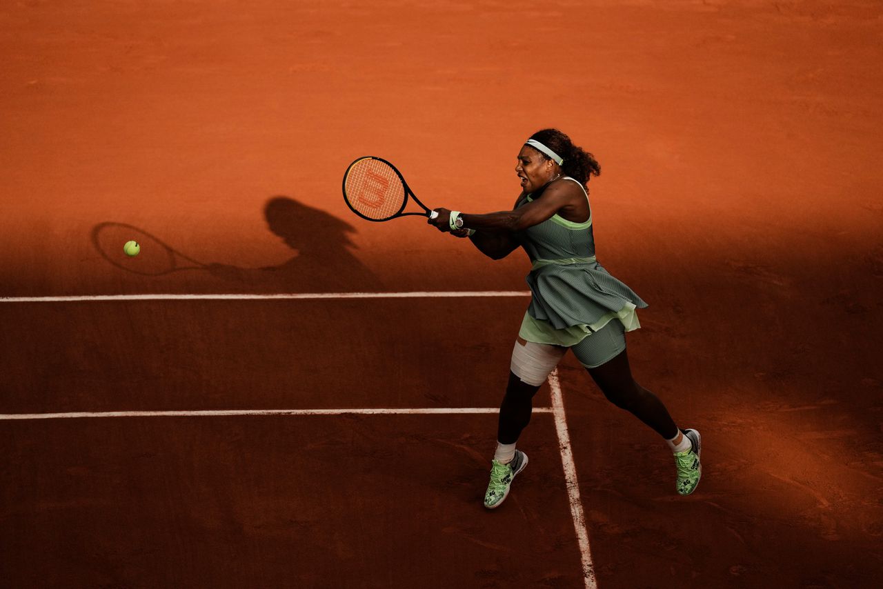 Serena Williams verloor de wedstrijd tegen de Kazachse Elena Rybakina.
