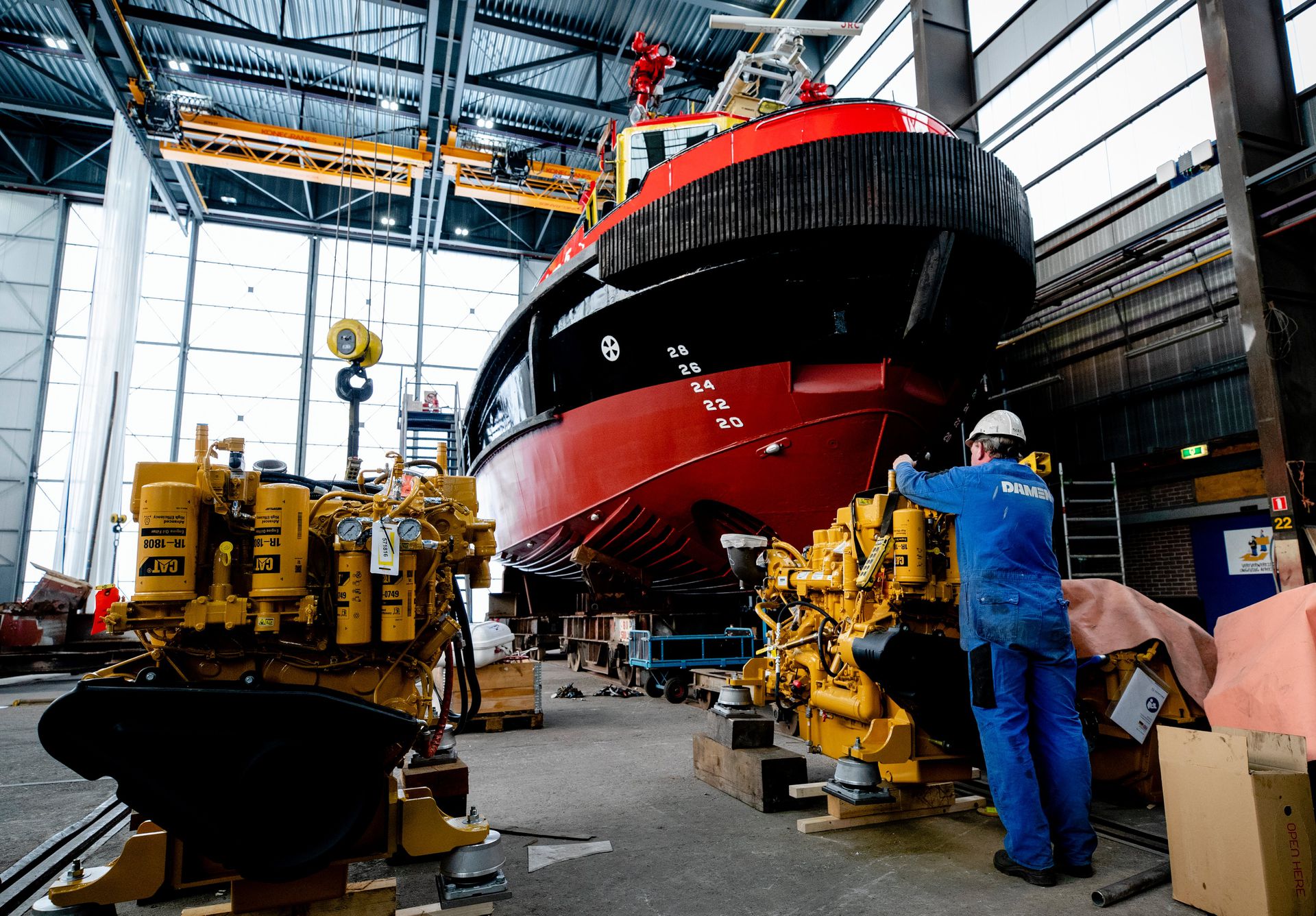 Damen Shipyards schrapt 1.050 banen in binnen en buitenland NRC
