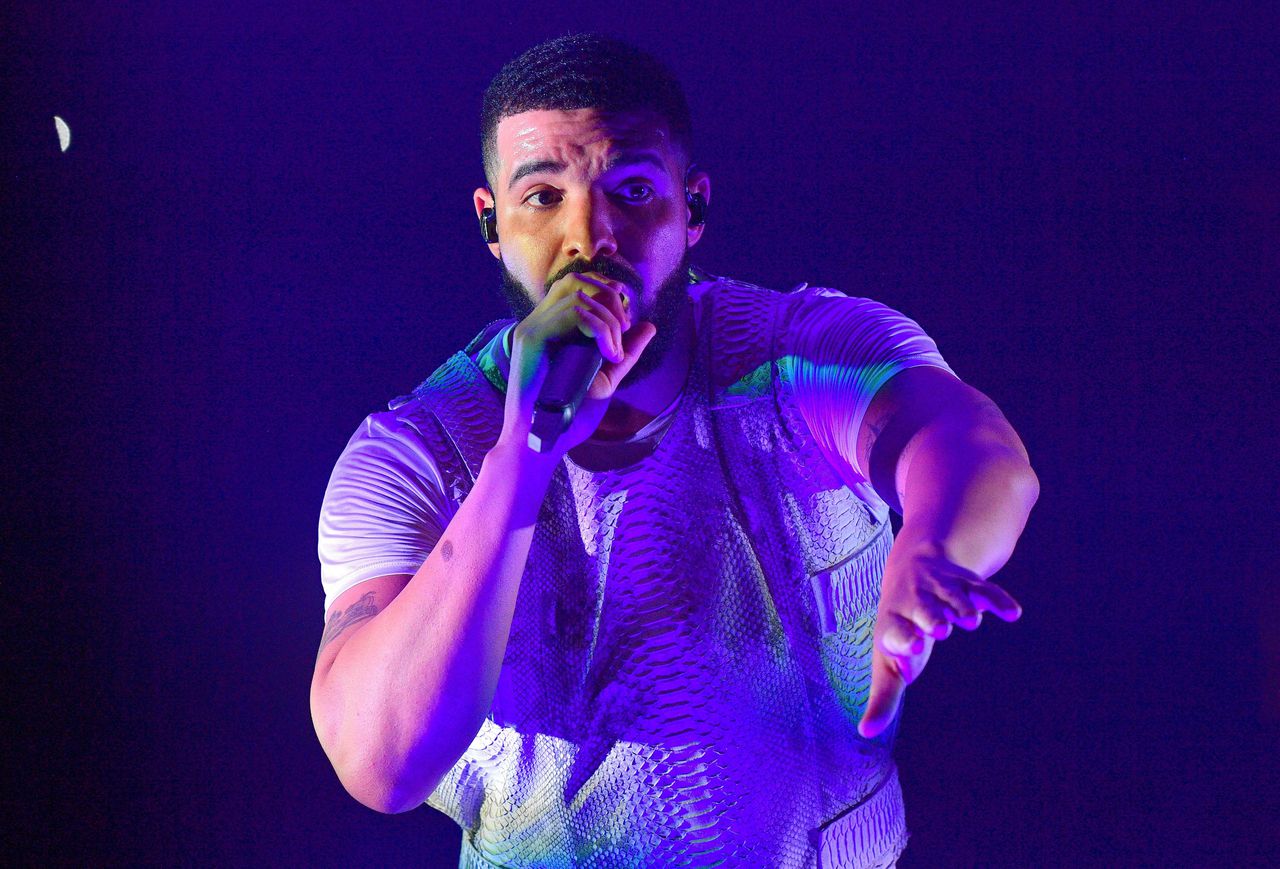 Rapper Drake in 2018