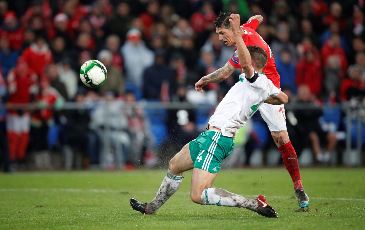 WK: Zwitserland kwalificeert zich na 0-0 tegen Noord-Ierland 