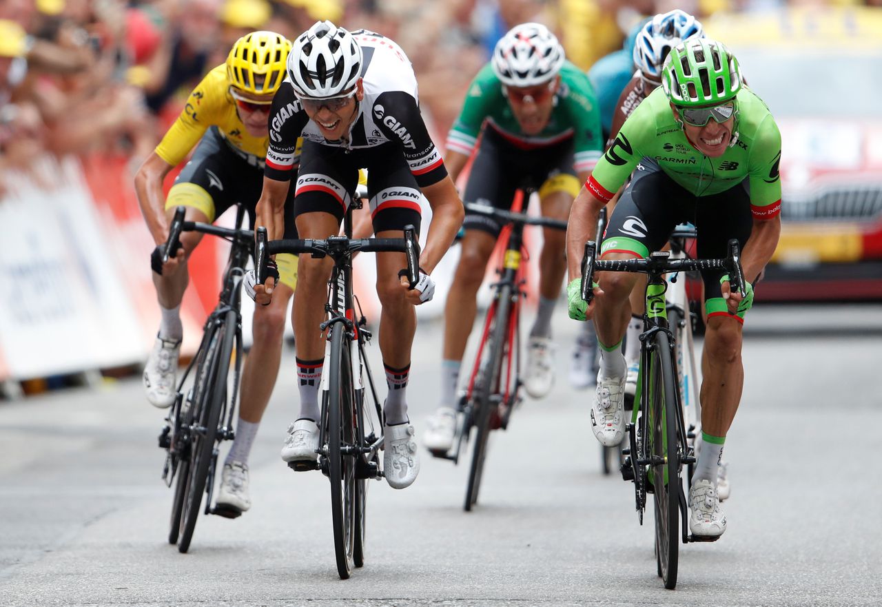 Colombiaan Urán wint konningerit in de Tour 