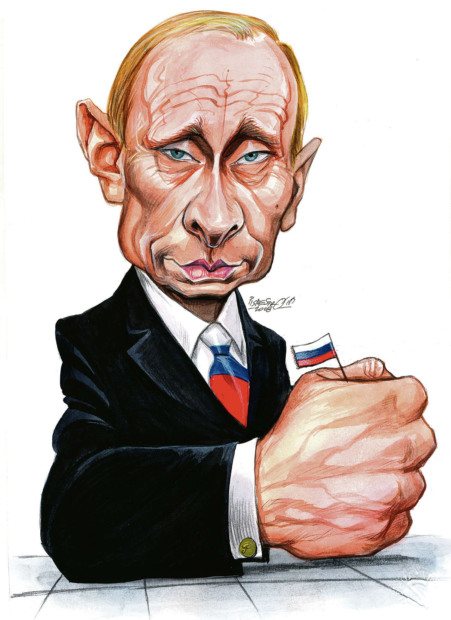 Сатирические Рисунки Путин