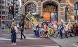 Onthulling van de Walk of Pride Amsterdam. 