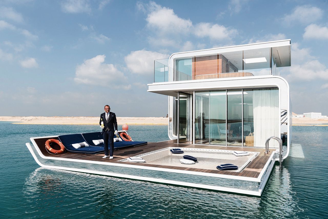 Een onderwatervakantievilla met eigen butler, voor de kust van Dubai.