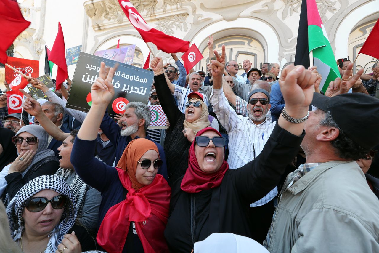 In Tunesië kan iedereen die het niet met de president eens is zomaar in de cel belanden 