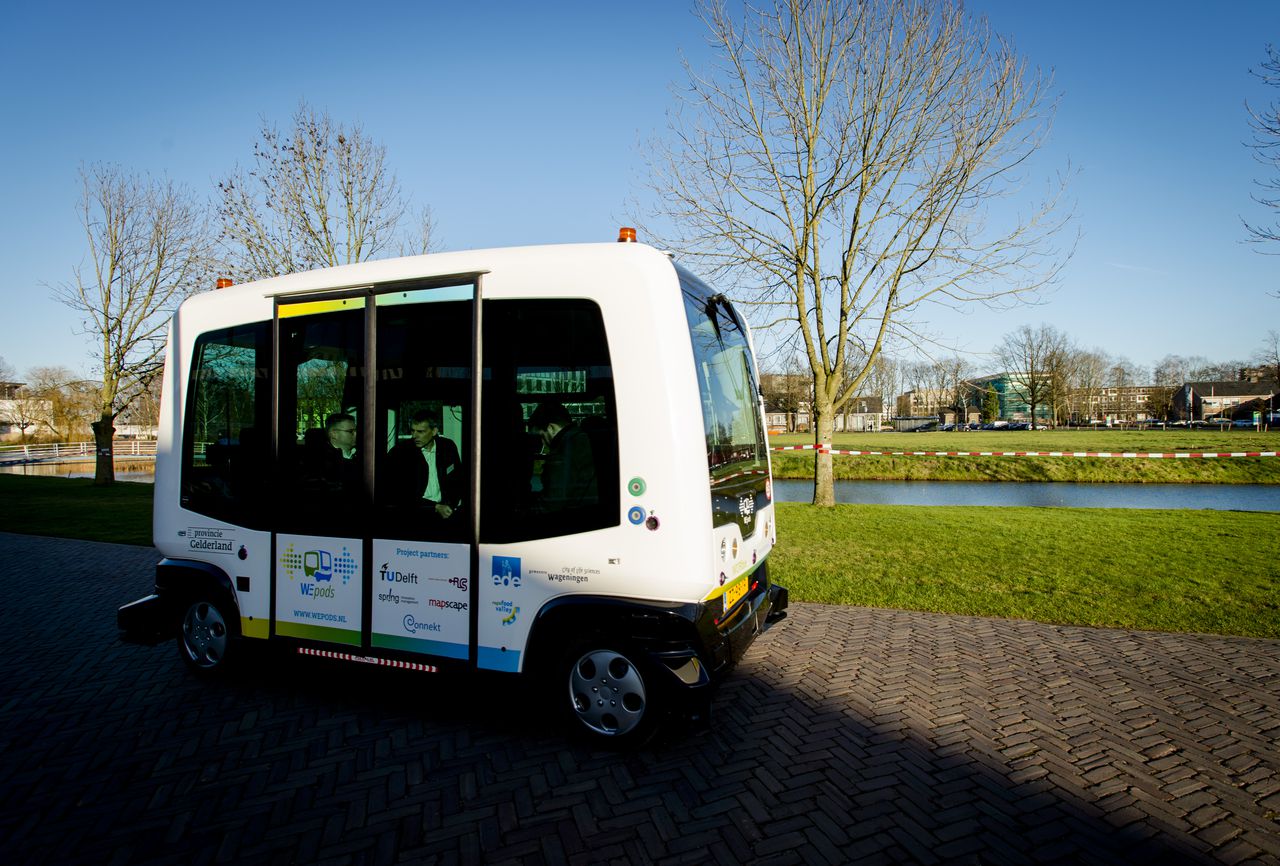 Toekomst van zelfrijdende auto’s in Wageningen onzeker 