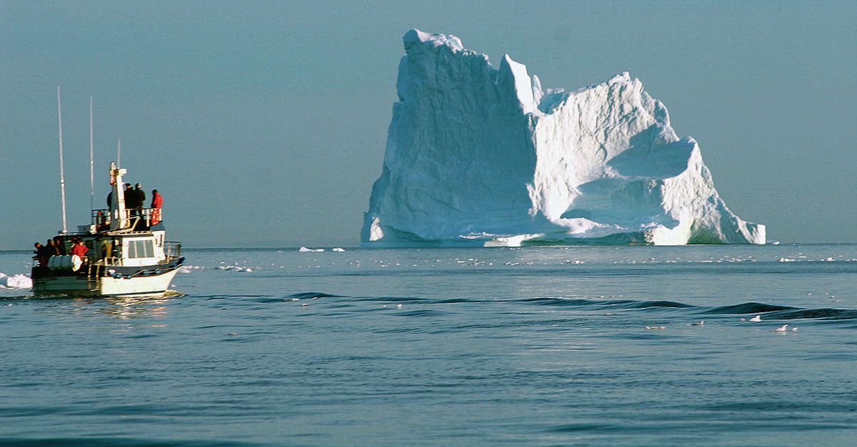 de ijsberg gezien NRC