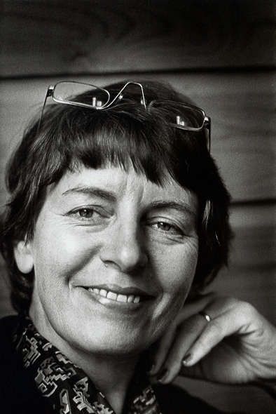 Columnist Emmy van Overeem in 1980.